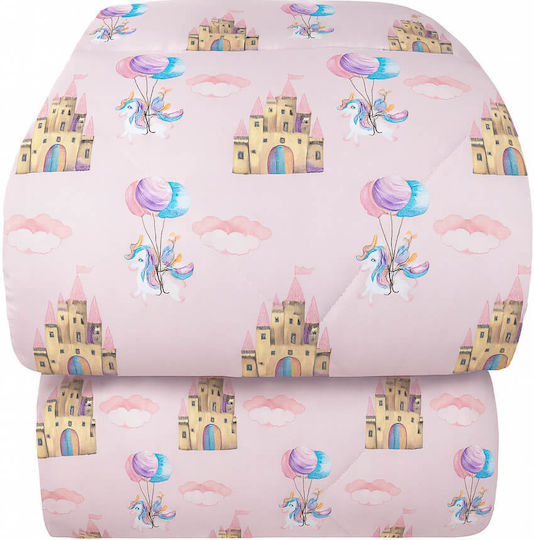 Unicorn Pătură pentru copii Single Roz 160x240buc