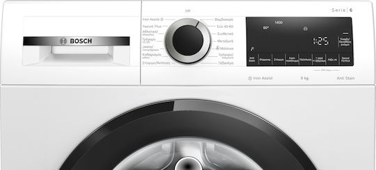 Bosch Пералня 9кг с Парна Технология 1400 Оборота AntiStain WGG244ZHGR