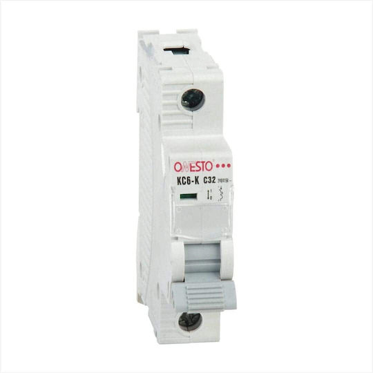 Redled Automatic Circuit Breaker 16A Single-pole AC 26892