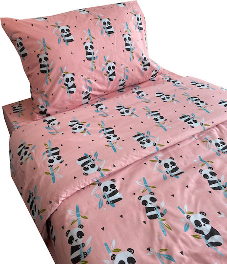 Astron Italy Kids Duvet Cover Single Pink Set