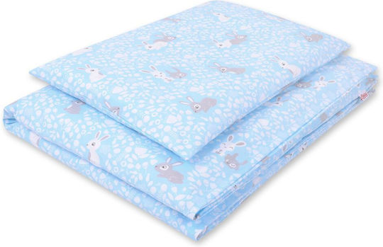Bobono Set Kids Duvet Cover Single Blue