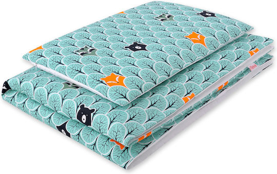 Bobono Set Kids Duvet Cover Single Mint
