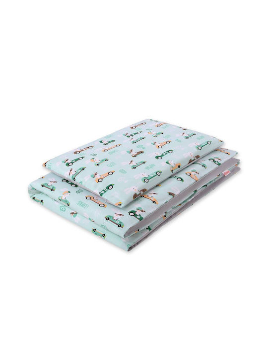 Bobono Kinderbettbezug Mint 90x120cm