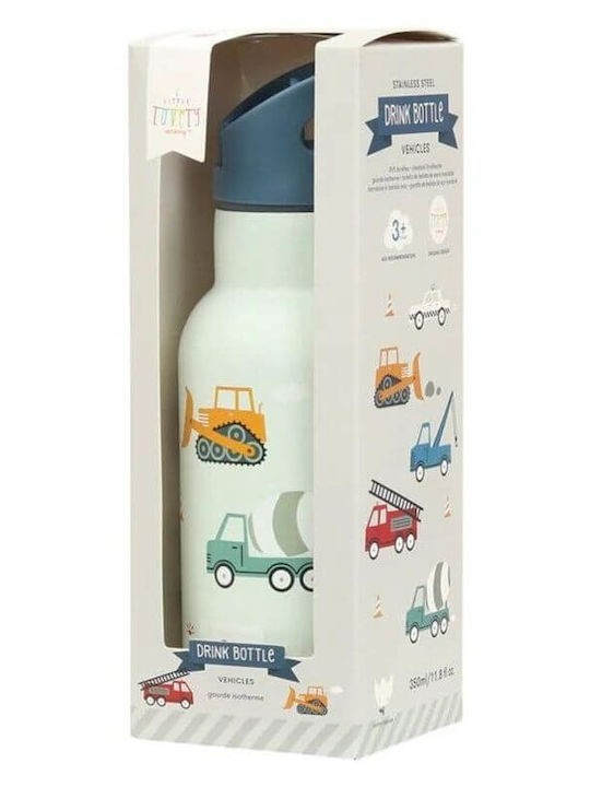 A Little Lovely Company Vehicles School Set 16lt