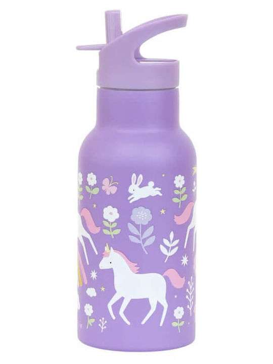 A Little Lovely Company Unicorn Dreams School Set 7lt