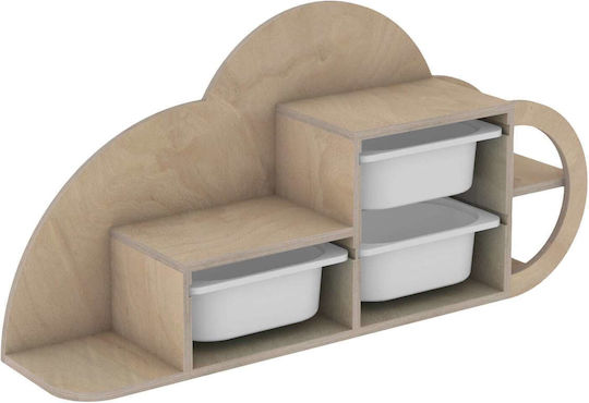 Детски Рафт Стена 98x22.5x48.5см Детски Рафт Стена 98x22.5x48.5см