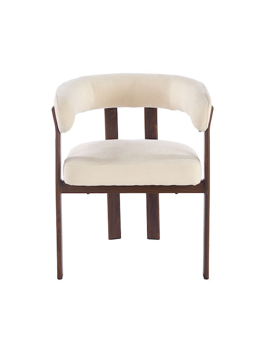 Erebus Ess- und Küchenstühle mit Stoffbezug Karydi 2 Stück 64x55x76.5cm