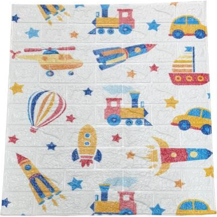Kids Foam 3D Wall Sticker 77x70cm 4pcs