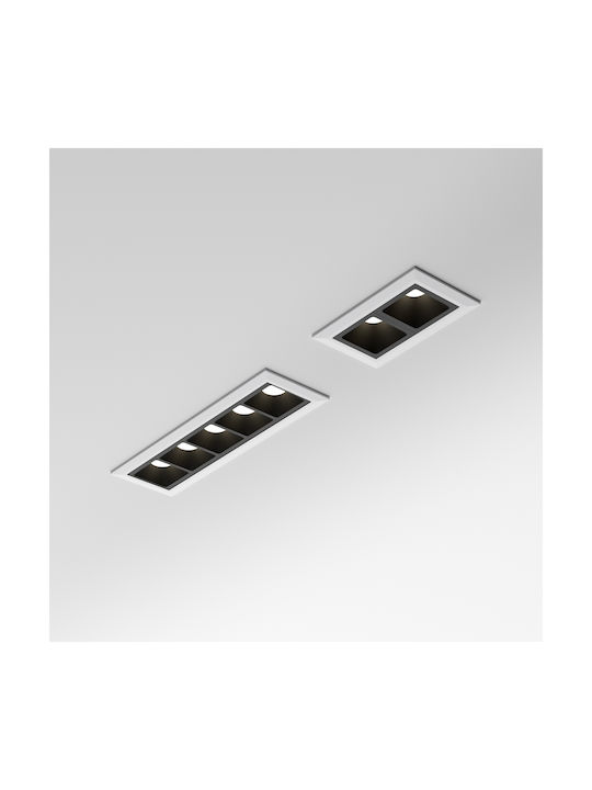 Ideal Lux Скрито Скопие с Вграден LED и Топло Бяла Светлина Бяло Ideal Lux Скрито Скопие с Вграден LED и Топло Бяла Светлина Бяло