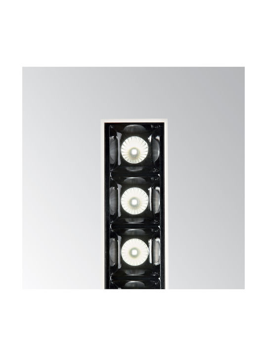 Ideal Lux Хоновето Скрити Светлини с Вграден LED и Топло Бяла Светлина Черен Ideal Lux Хоновето Скрити Светлини с Вграден LED и Топло Бяла Светлина Черен