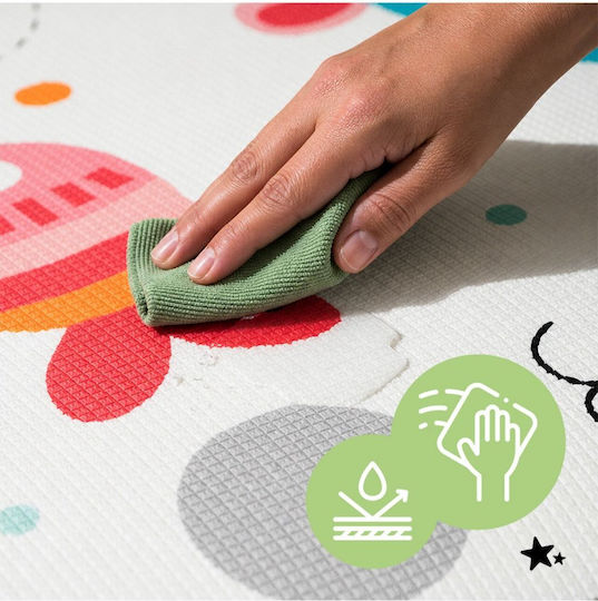 MalPlay Covor Pentru Copii Stele Multicolor 180x200cm