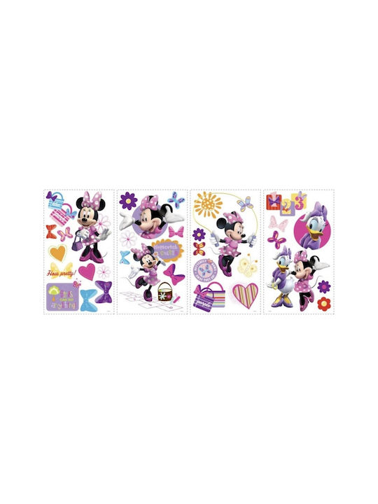 RoomMates Decor Autocolant Decorativ pentru Copii Perete Minnie Mouse 33buc