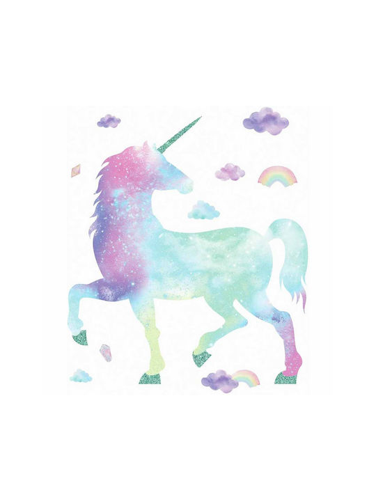 RoomMates Decor Autocolant Decorativ pentru Copii Perete Unicorn Glitter