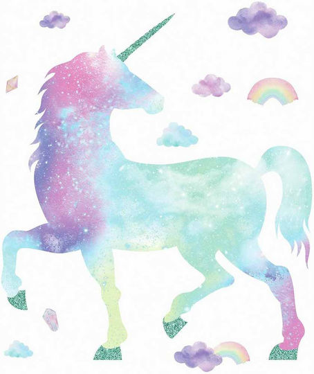 RoomMates Decor Autocolant Decorativ pentru Copii Perete Unicorn Glitter RoomMates Decor Autocolant Decorativ pentru Copii Perete Unicorn Glitter