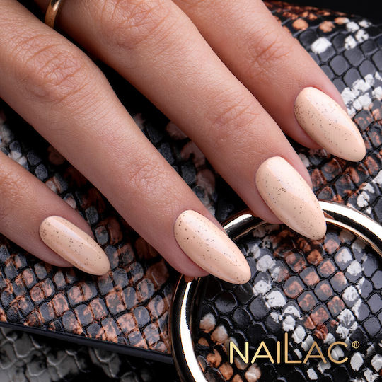 NaiLac Nail Lacquer Lang anhaltend Schnelltrocknend Beige #421 7ml