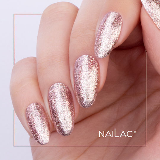 NaiLac Дълготраен Лак за Нокти Quick Dry Златист #393 7ml