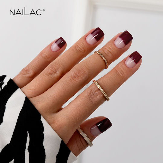NaiLac Βερνίκι Νυχιών Μακράς Διαρκείας Quick Dry Μπορντό #469 7ml