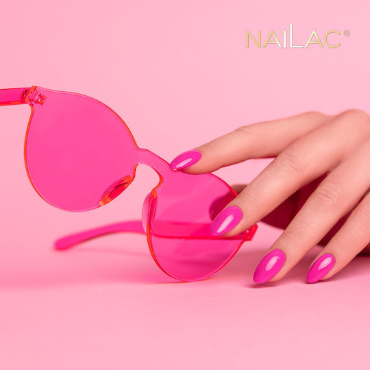 NaiLac NaiLac Lang anhaltender Nagellack Schnelltrocknend Rosa #436 7ml