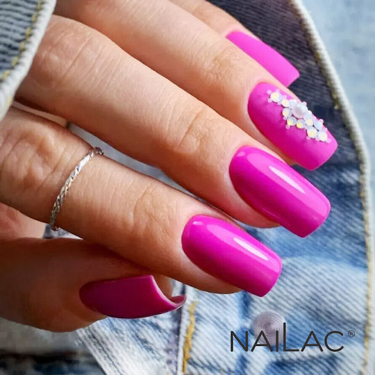 NaiLac NaiLac Lang anhaltender Nagellack Schnelltrocknend Rosa #436 7ml
