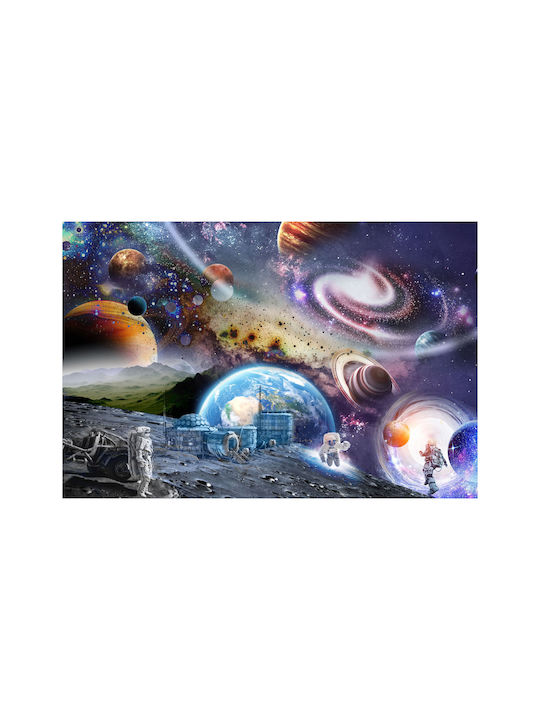 Съвременен стенен тапет за детска стая Космос 197x296