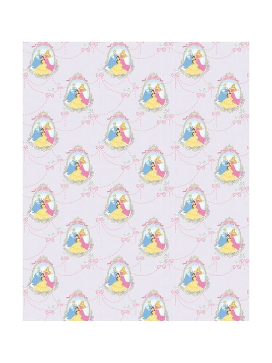 Disney Perdea pentru Copii PR110 Princess cu Tresă Violet 140x290buc