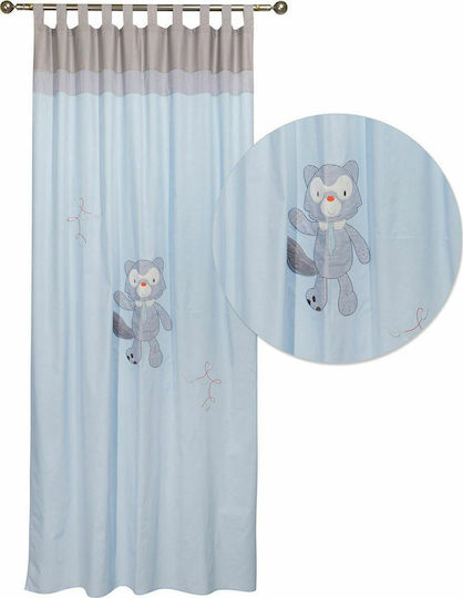 Das Home Kids Curtain 6462 with Suspenders