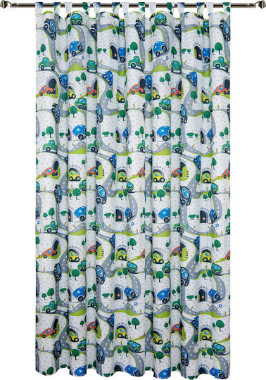 Vasilas Home Παιδική Κουρτίνα Child 2 με Τιράντες 140x270εκ.