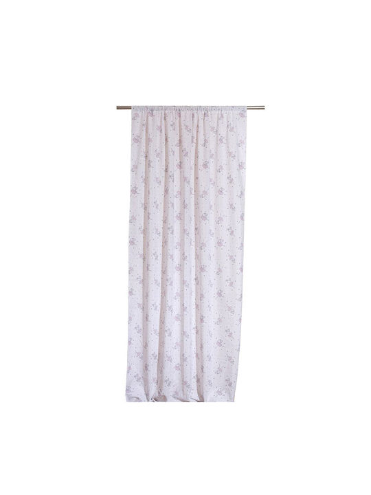 Viopros Kinder Vorhang Eliana mit Borte Weiß 664062 280x270cm