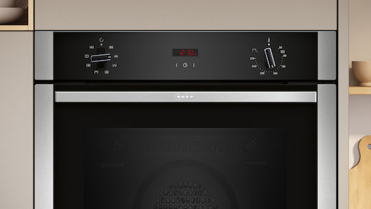 Neff Φούρνος άνω Πάγκου 71lt Π59.5εκ. Μαύρος