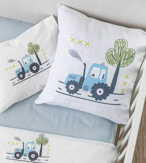 Borea Kids Decorative Pillow Trucky White 45x45cm
