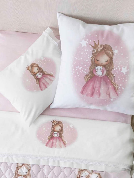 Borea Kids Decorative Pillow Little Queen White 45x45cm