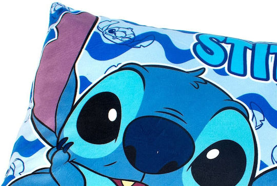 Dimcol Kids Decorative Pillow Case Stitch Blue 38x38cm