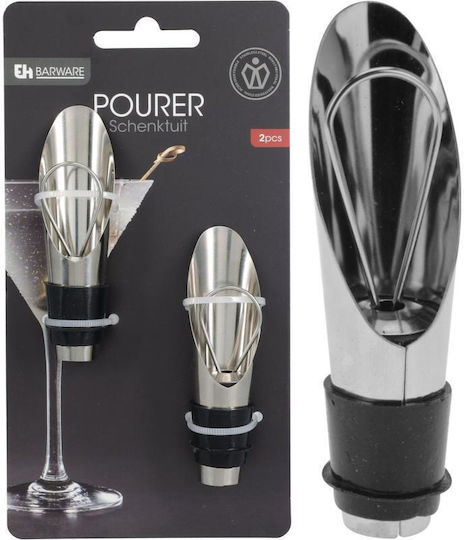 Excellent Houseware Inoxidabil Capac de Flux pentru Sticle Flow Caps Gri