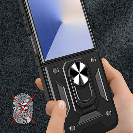 SSCase Plastic Silver Back Cover (Galaxy Z Flip8)