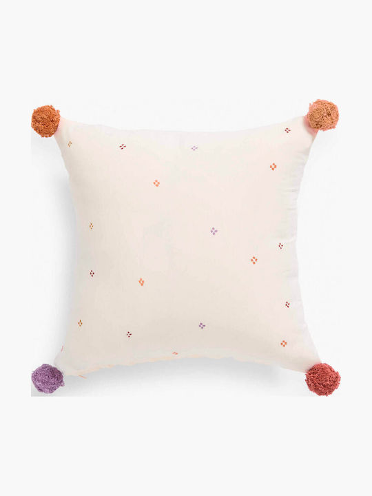 Calma House Kids Decorative Pillow Case Ranio Ecru 45x45cm