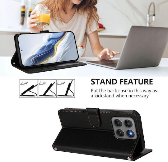SSCase Brieftasche Schwarz Motorola Moto G47 5G
