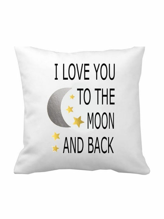 VOUR Kids Decorative Pillow Love You To White 20x20cm