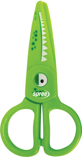 Kids Scissors Plastic Colorful Animal 12.2cm