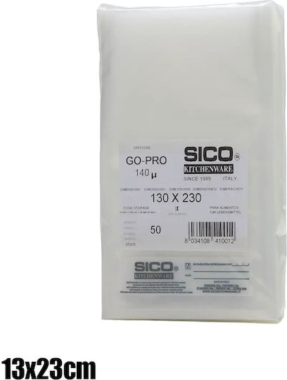 Sico Bs130x230 Матирани Вакуумни Чували за Вакуумни Устройства 230x130мм 50бр