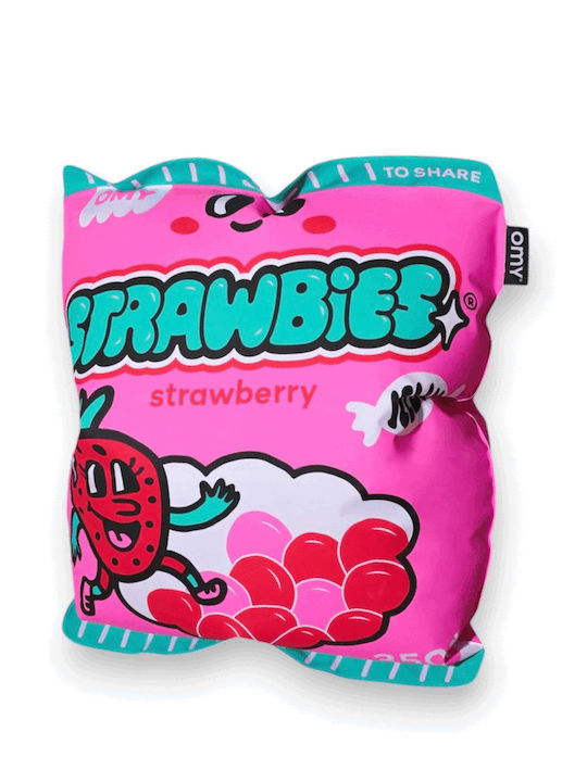 Omy Inflatable Floor Pillow Strawbies