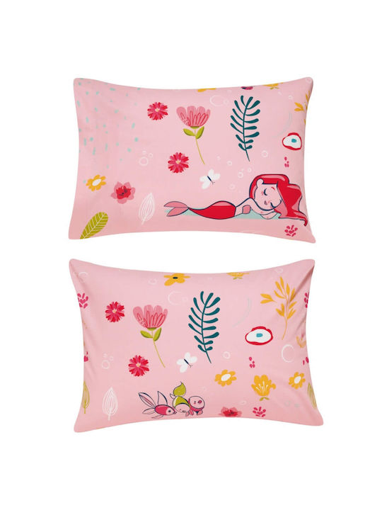 Kentia Pady Kinder Kissenbezüge Set 52x72cm Multi