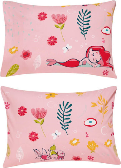 Kentia Pady Kids Cotton Pillowcase Set 52x72cm Multi