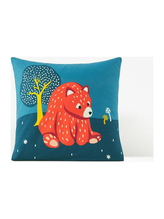 So'Home Orsi Kids Cotton Pillowcase 63x63cm Blue 350030572_1763_40
