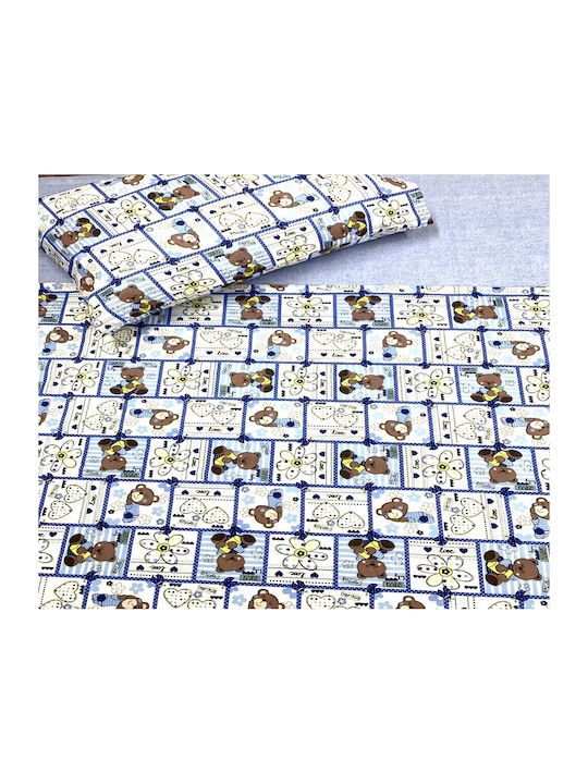 MayHome Παιδική Μαξιλαροθήκη 50x70εκ. Γαλάζια