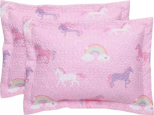 Das Home 4929 Kids Pillowcase Set 50x70cm Pink, Purple