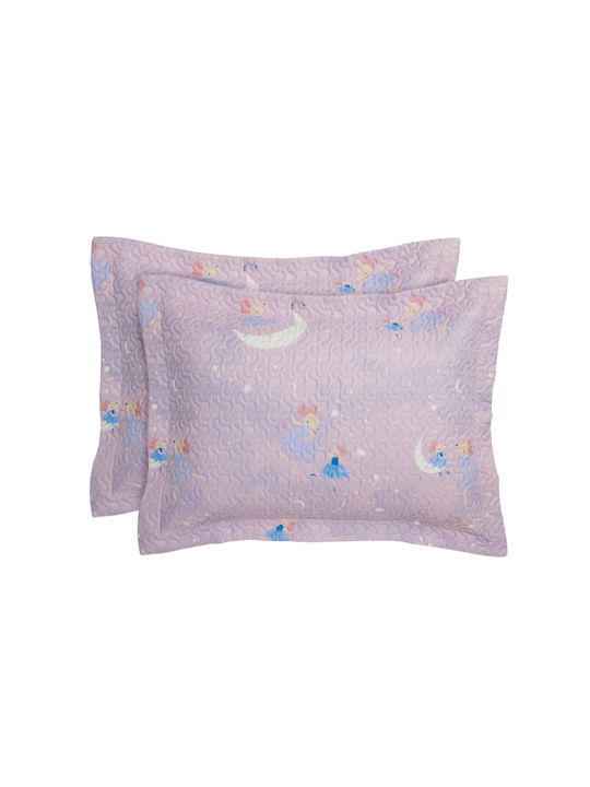 Das Home 4980 Kids Pillowcases Set 50x70cm Lilac
