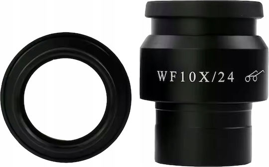 Wf10x/24 30mm – Set 2 Wide-angle Microscope Eyepieces 24 Mm Field View Diopter Adjustment Stereoscopic Microscopes