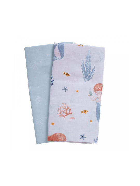 Das Home Baby Sheets Set Cradle Cotton Pink 70x120cm 2pcs