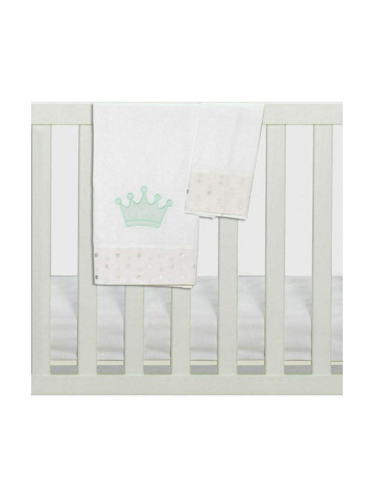 abo Set Queens Crown Verde 75x100 cm