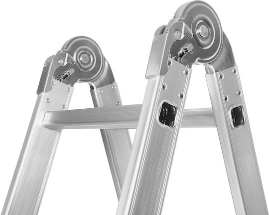 Kraft & Dele Scara multifuncțională din aluminiu 4x3